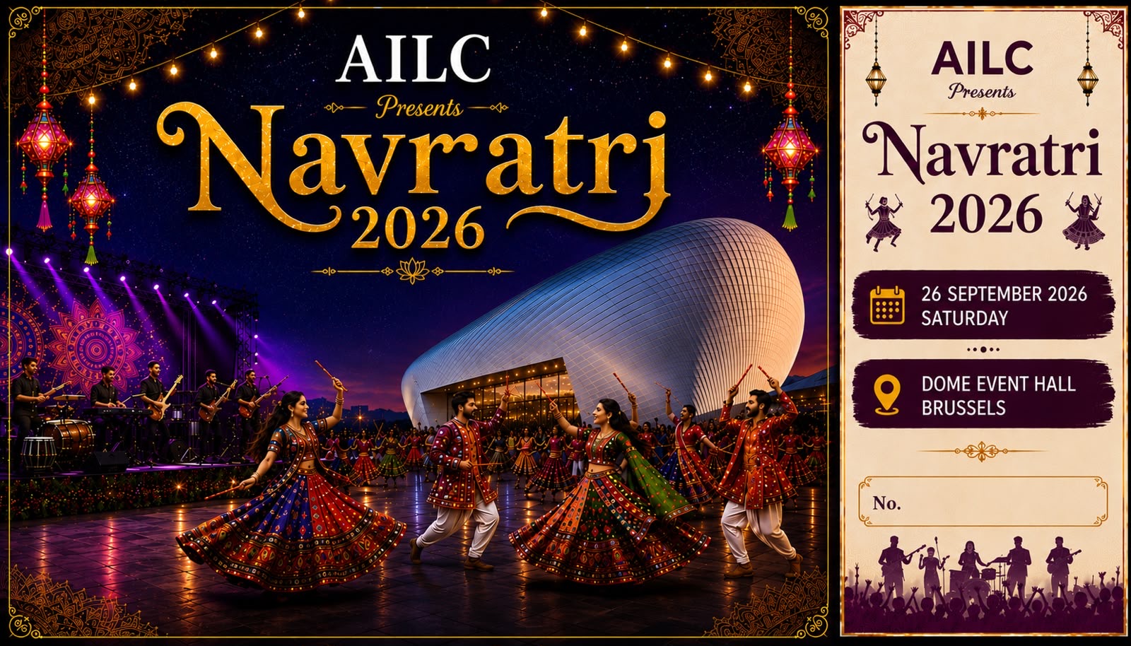 AILC presents Navratri 2026